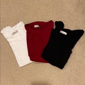 Must-Have Hollister Tees (3 pack)